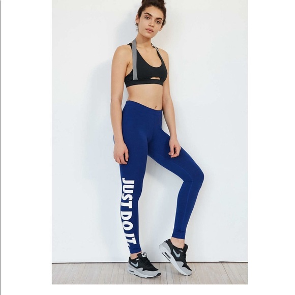 nike leggings royal blue
